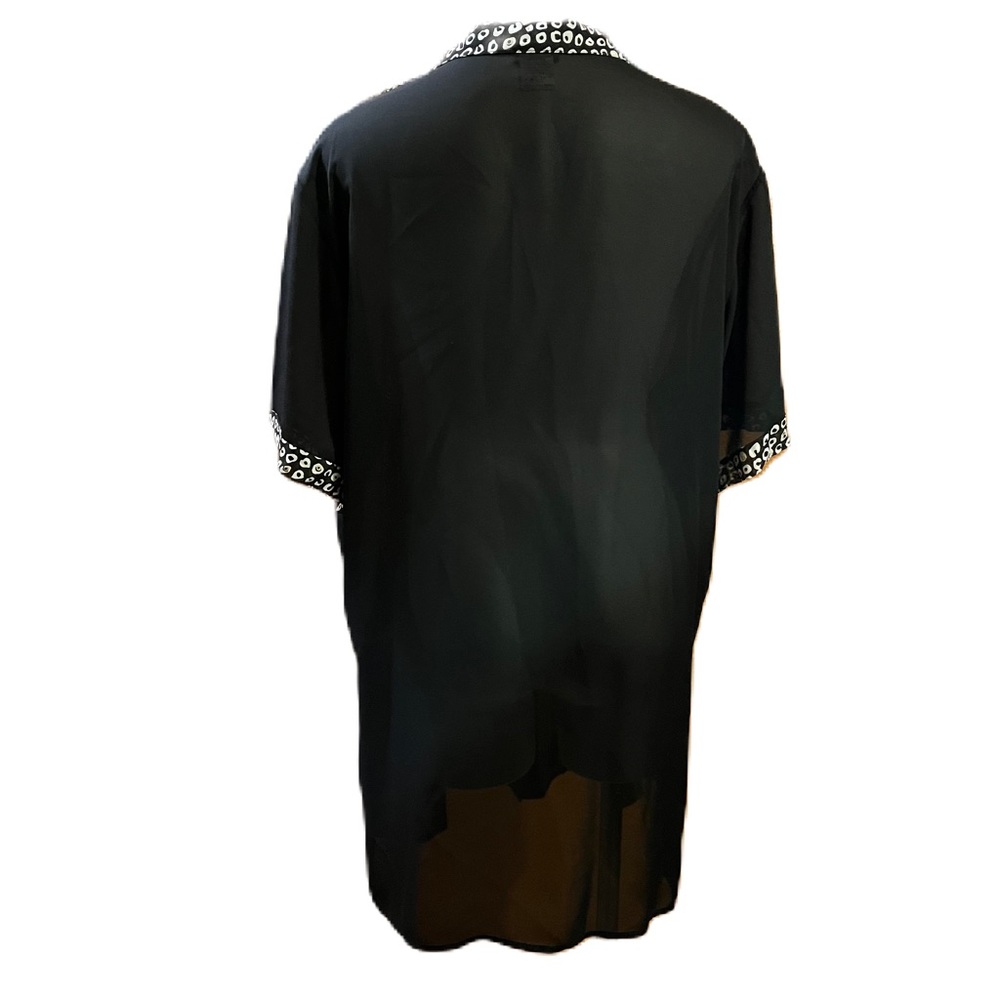 GOTTEX black sheer swim suit cover up - Picture 3 of 9